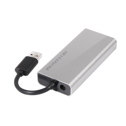 Club3D Adattatore Usb Type A 3.1 Gen 1 To 4 X Usb Type A 3.0 Aluminium Casing With Power