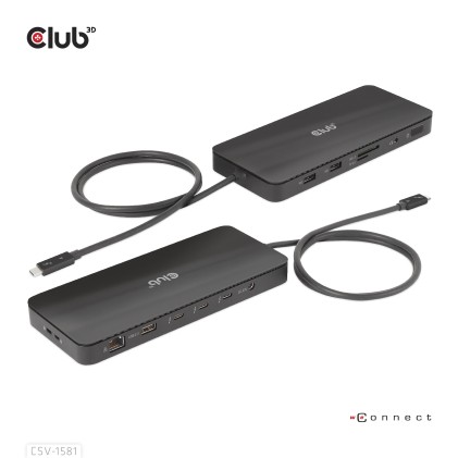 Club 3D Thunderbolt Tm 4 Certified 11-In-1 Docking Station