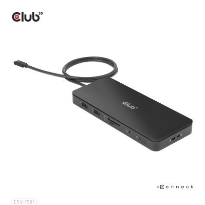 Club 3D Thunderbolt Tm 4 Certified 11-In-1 Docking Station