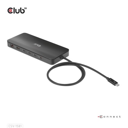 Club 3D Thunderbolt Tm 4 Certified 11-In-1 Docking Station