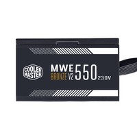 Cooler Master MWE 550 Bronze 230V V2 alimentatore per computer 550 W 24-pin ATX ATX Nero