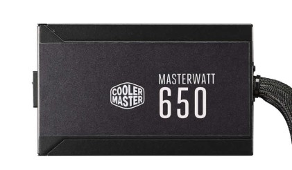 Cooler Master MasterWatt 650 alimentatore per computer 650 W 24-pin ATX ATX Nero
