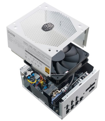 Cooler Master V550 Gold-V2 White Edition alimentatore per computer 550 W 24-pin ATX ATX Bianco