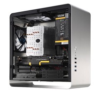 Case HTPC Cooltek Jonsbo UMX3 Silber Micro-ATX, ITX