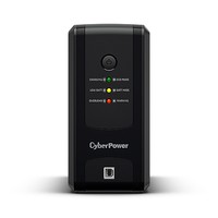 CYBERPOWER UT850EG Line-Interactive 850VA LED AVR USB HID compliant Output 3 Schuko black