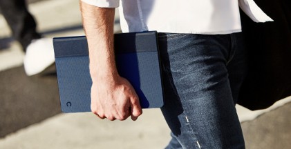 Custodia Ipad 10.9/Pro 11"18/21 Blu Whit Holder Pencil  Cygnett