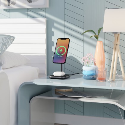 Stand 2 In 1 Wireless Iphone/Airpod Samsung Galaxy Cygnett