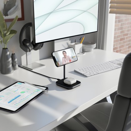 Stand 2 In 1 Wireless Iphone/Airpod Samsung Galaxy Cygnett