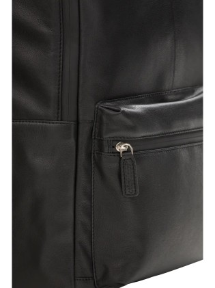 Zaino Pelle Fredensborg Black Dbram Ante