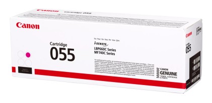 ORIGINALE Canon toner magenta 055 m 3014C002 2100 pagine