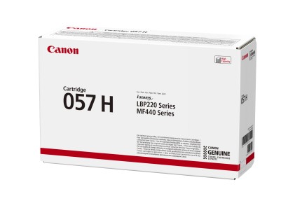 ORIGINALE Canon toner nero 057h 3010C002 10000 pagine
