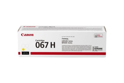 ORIGINALE Canon toner giallo 067 hy 5103C002 2350 pagine