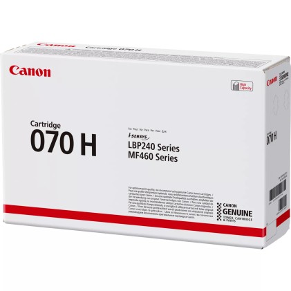 ORIGINALE Canon toner nero 070 H 5640C002 10200 pagine