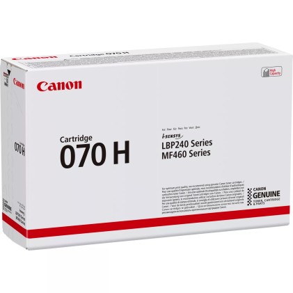 ORIGINALE Canon toner nero 070 H 5640C002 10200 pagine