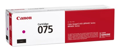 ORIGINALE Canon toner magenta 075 m 6363C002 1300 pagine