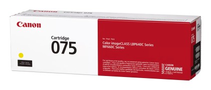 ORIGINALE Canon toner giallo 075 y 6362C002 1300 pagine