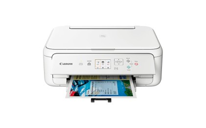 Canon Multifunzione Ink A4 Colore, Pixma Ts5151, 13Ppm Fronte/Retro, Usb/Wifi, 3 In 1, Bianca