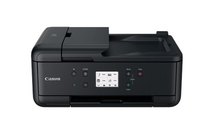 Canon Multif. Ink Pixma Tr7550 A4 4800X1200Dpi Fronte/Retro Adf Usb/Wireless/Bluetooth Stampante Scanner Copiatrice Fax (5 Cartucce)