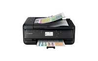 Canon Multif. Ink Pixma Tr7550 A4 4800X1200Dpi Fronte/Retro Adf Usb/Wireless/Bluetooth Stampante Scanner Copiatrice Fax (5 Cartucce)