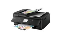 Canon Multif. Ink Pixma Tr7550 A4 4800X1200Dpi Fronte/Retro Adf Usb/Wireless/Bluetooth Stampante Scanner Copiatrice Fax (5 Cartucce)