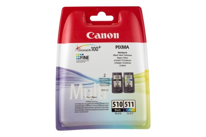 Originale Canon PG510 nero + CL511 Color Confezione da 2 cartucce d inchiostro originali - 2970B010