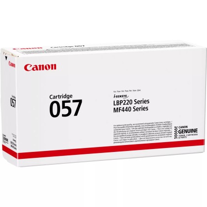 Canon Toner Nero 057 Per Imageclass Mf449X / Lbp223Dw / Lbp226Dw