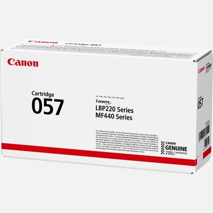 Originale Canon 057 cartuccia toner 1 pz Originale Nero