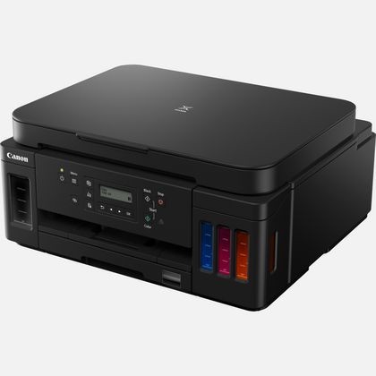 Canon Multif. Ink A4 Colore Pixma G6050 13Ppm Fronte/Retro Usb/Wifi/Lan 3In1 - Megatank Refillable Ts