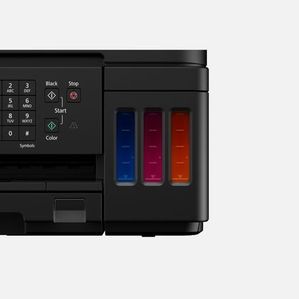 Canon Multif. Ink A4 Colore Pixma G7050 13Ppm Fronte/Retro Usb/Wifi/Lan 3In1 - Megatank Refillable  Ts