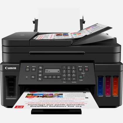 Canon Multif. Ink A4 Colore Pixma G7050 13Ppm Fronte/Retro Usb/Wifi/Lan 3In1 - Megatank Refillable  Ts