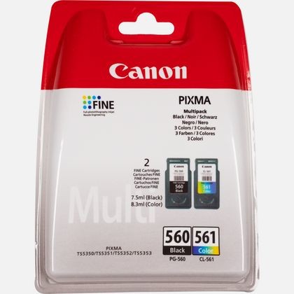 Canon Cart Ink Multipack Pg-560 / Cl-561 (Nero - Ciano - Magenta - Giallo)