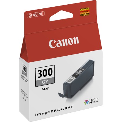 Cartuccia d'inchiostro originale Canon PFI300 grigia - 4200C001/PFI300GY