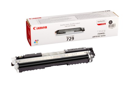 Canon 729 BK cartuccia toner 1 pz Originale Nero