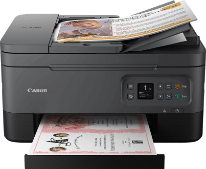 Canon Multif. Ink A4 Colore, Pixma Ts7450A, Adf, Usb/Wifi, Pixma Cloud Link, 3 In 1