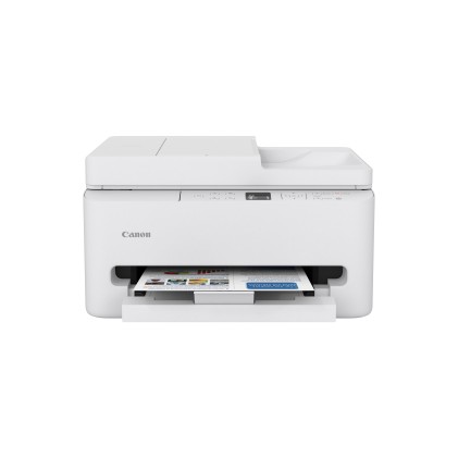 Canon Multifunzione Ink A4 Colore, Pixma Ts7550I, 14Ppm, Fronte / Retro, Adf, Usb/Wifi, 3 In 1, Bian