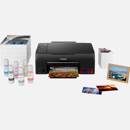 Canon Multif. Ink Pixma G650 A4 Colore Usb/Wifi 3In1, Megatank Refillable  Ts