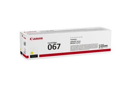 Canon 067 cartuccia toner 1 pz Originale Giallo