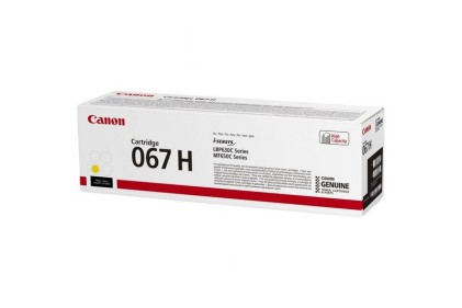 Canon Toner Giallo 067H 2350Pg Alta Capacita Mf655Cdw 5103C002