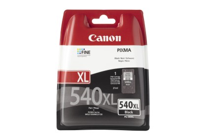 CANON PG-540XL ink cartridge black high capacity 600 pages 1-pack blister with alarm