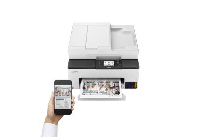 Canon Multifunzione Ink A4 Colore, Maxify Gx2050 Eb2, 15Ppm, Adf, Fronte/Retro, Usb/Lan/Wifi, Megatank, 4I