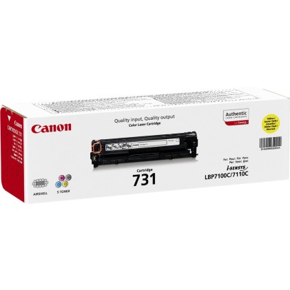 Originale Canon 731 cartuccia toner 1 pz Originale Giallo