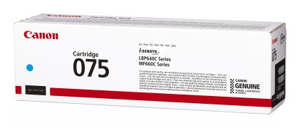 Canon 075 cartuccia toner 1 pz Originale Ciano