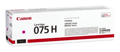 Canon 075 H cartuccia toner 1 pz Originale Magenta