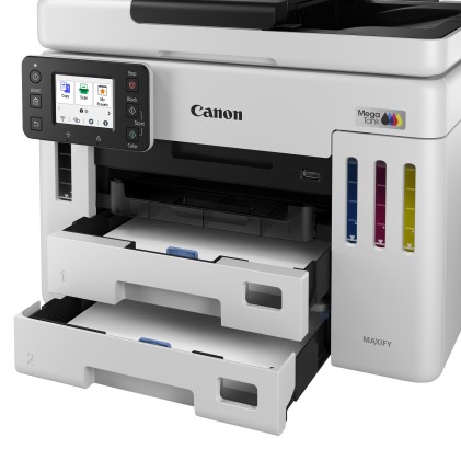 Canon Multif. Ink A4 Colore, Maxify Gx7150, 24Ipm, Adf, Usb/Lan/Wifi, 4 In 1