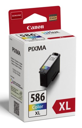 Confezione multipla da 2 cartucce d'inchiostro originali Canon PG-595XL/CL-586XL - 7170C004
