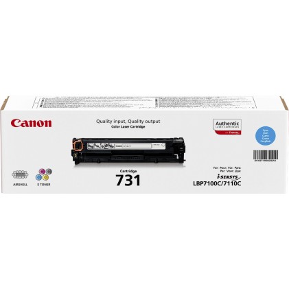 ORIGINALE Canon toner ciano 731 C 6271B002 1500 pagine