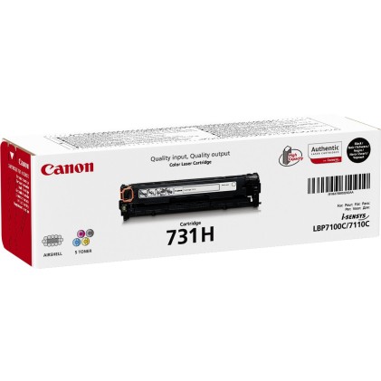 ORIGINALE Canon toner nero 731 HBK 6273B002 2400 pagine alta capacitа
