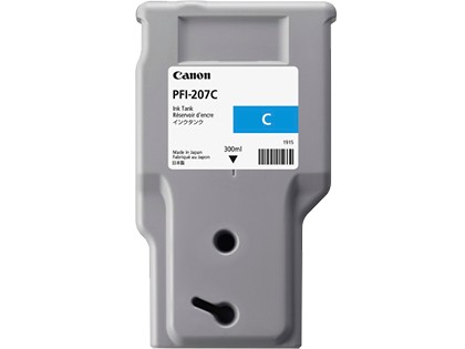 Originale Canon PFI207 Cyan Cartucho de Tinta Original - PFI207C/8790B001