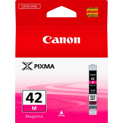 ORIGINALE Canon Cartuccia d&#39;inchiostro magenta CLI-42m 6386B001 416 pagine 13ml
