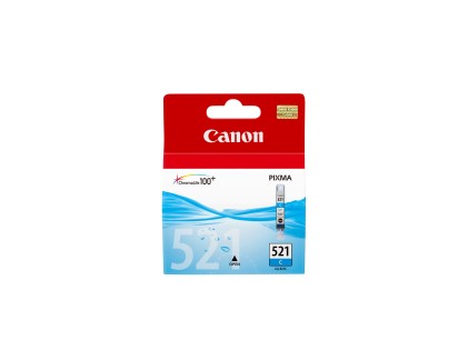 ORIGINALE Canon Cartuccia d&#39;inchiostro ciano CLI-521c 2934B001 9ml